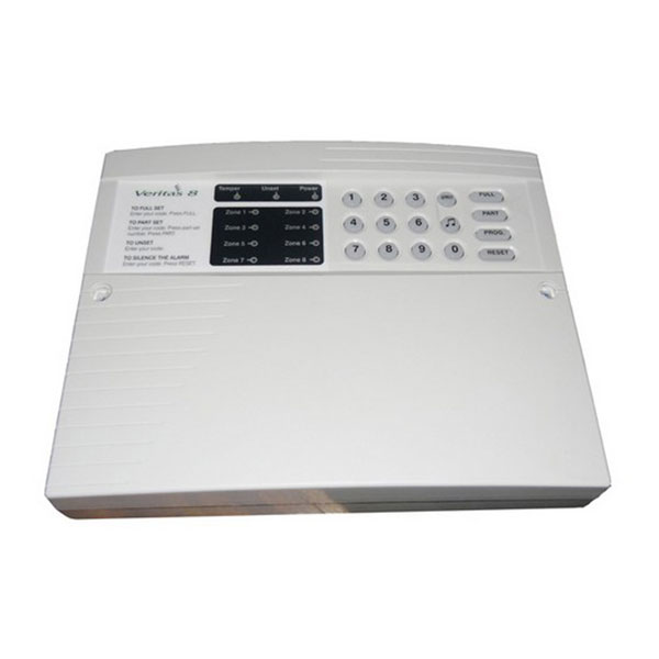 Control Alarm Panel 8 Zones, Onboard Keypad 8Zone Veritas