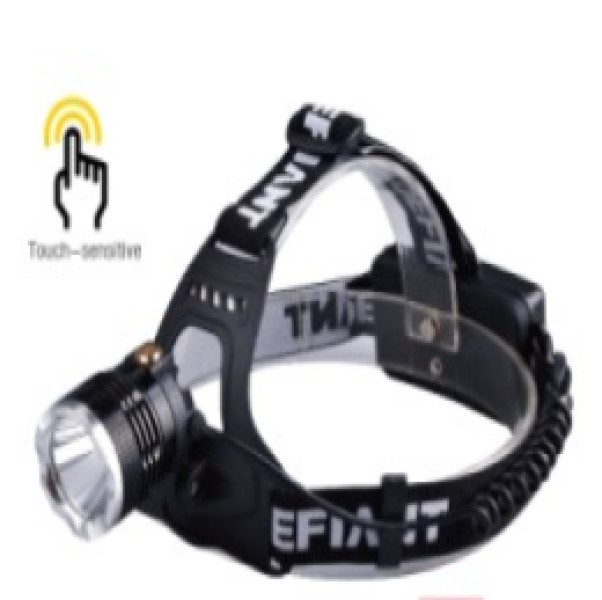 BG-6699-T6 Rechargable Led Headlamp Uses 2X18650 Lithium Battery, 300Lm, 300Meter 40*250 Mm