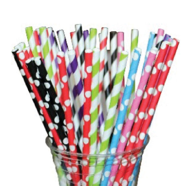 Retail Paper Straw 25pcs