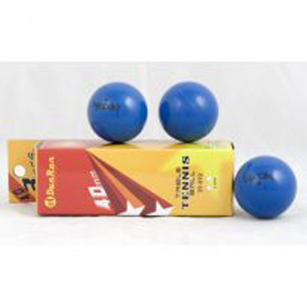 Table Tennis Balls 3 Star Blue Packet Of 3Pcs 40Mm Dunrun