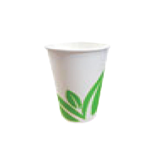 St- Pla White Hd Paper Cups 16 Oz, Disposable, Biodegradable, Pack Of 25 Pcs