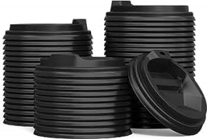 Lids For Paper Cups 12Oz S/M - Pack Of 50 Pcs