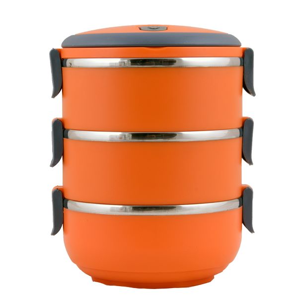 Food Container, 3 Layers, 2.1L, Air Tight 3Layers 2.1L