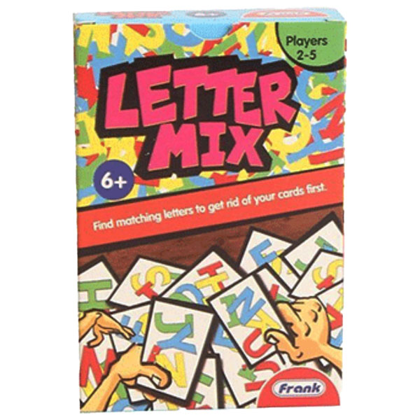 Card Games Pack Of 24 Contains Letter Mix X 12 & Match Match X 12 In Display Unit Frank