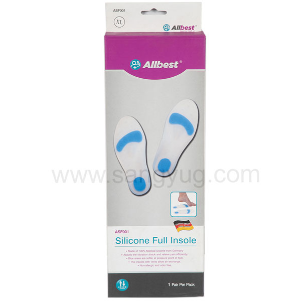 Silicone Full Insole Large