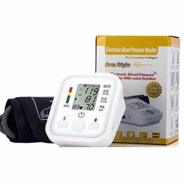 Digital Blood Pressure Monitor With Voice Function