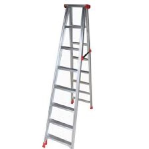Aluminum Step Ladder Double Side 2*8 Steps Use Height-230cm