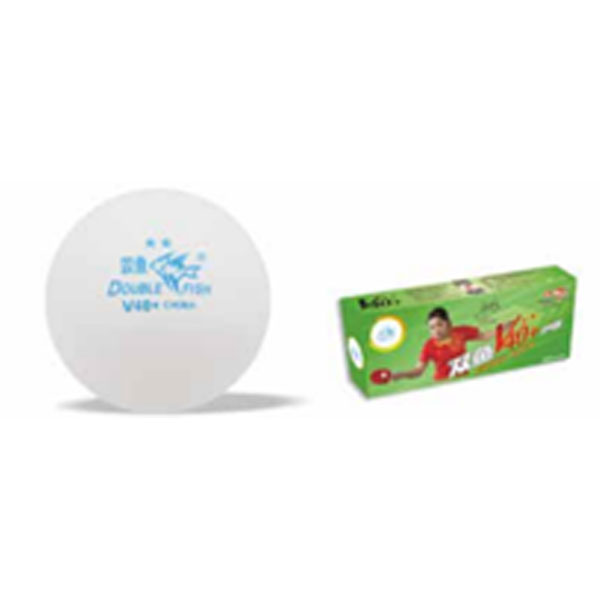 2 Star 40 Plus TT Ball, Pack Of 10, Green Box, ITTF Approved, Doubele Fish