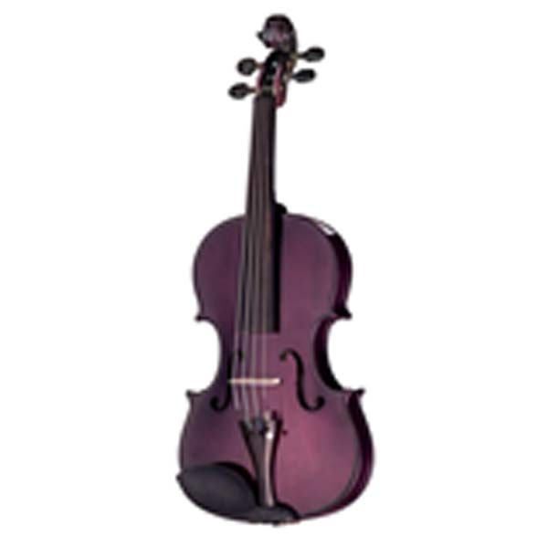 Solid Wood Violin 4/4 Red/Black-Blue-Green