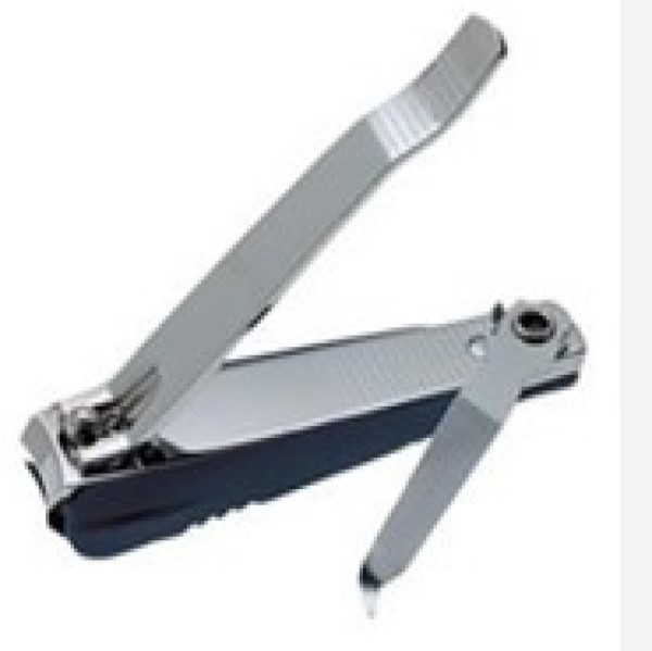 Toe Nail Cutter 83mm With Nail File & Clipping Catcher