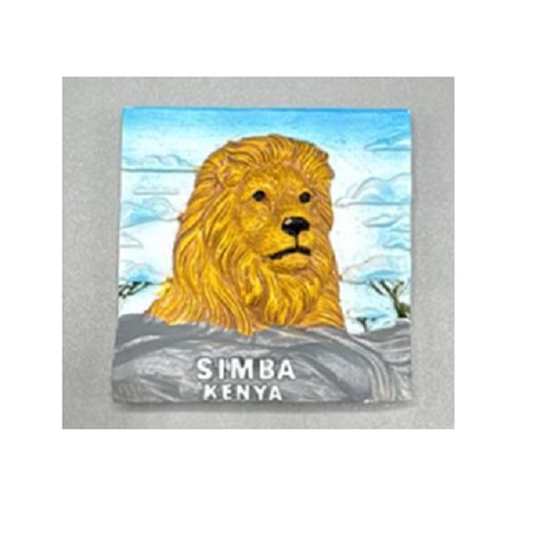 Fridge Magnet Simba Kenya - Lion
