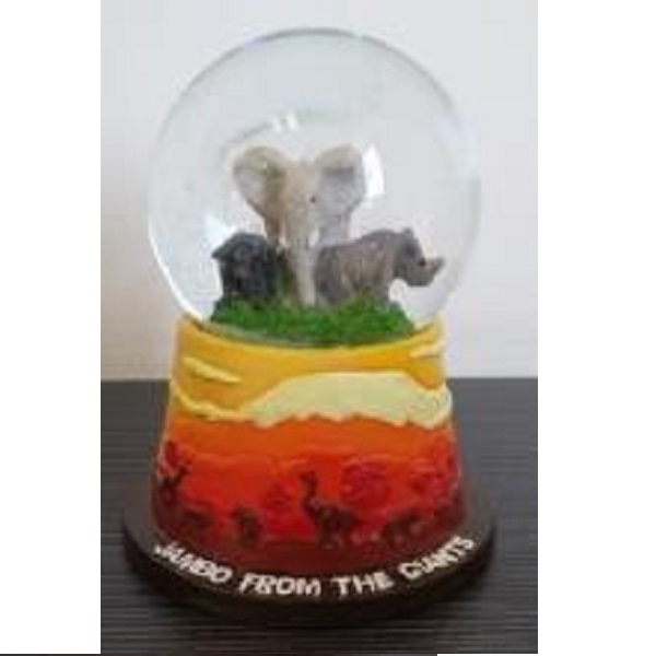 65MM Souvenir Snow Globe 6.5X6.5X9CM, (Jambo From The Giants)
