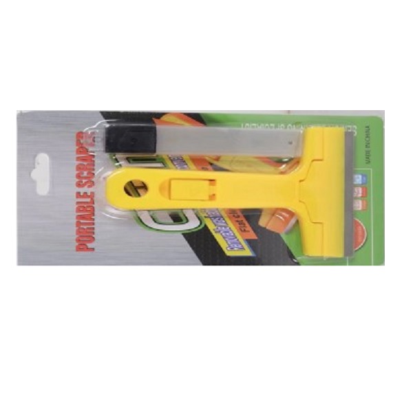 Portable Scrapper, Cleaning Knife With Pack Of Spare Blade On Blister Pack