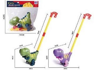 Push & Go Dinosaur (Funny Children Walker) In Opp Header Bag