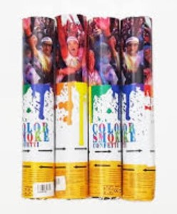 Color Smoke Confetti 30cm, Asstd Color