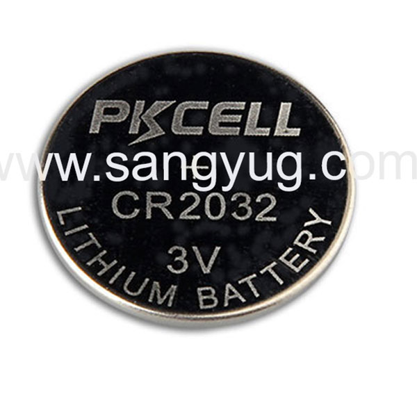 Lithium Battery PKCELL CR2032 Single Piece