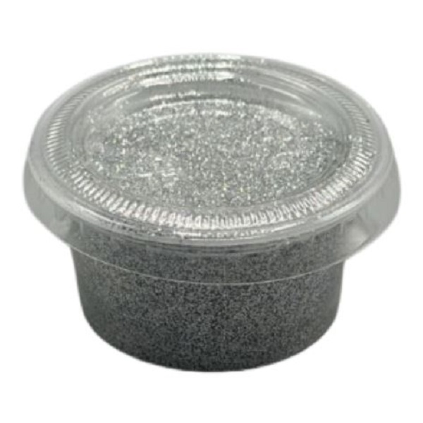 Glitter In Small Tin Silver Nihari