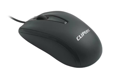 Usb 1200Dpi Optical Mouse-Xilent Scroll (Black) Cliptec