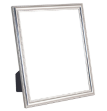 Silver Plastic Frame 6inchX8inch Pata