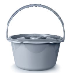 Spare Commode Bucket Round
