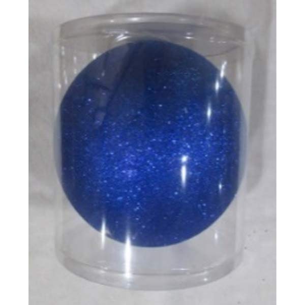 20Cm Glitter Plastic Ball, Blue