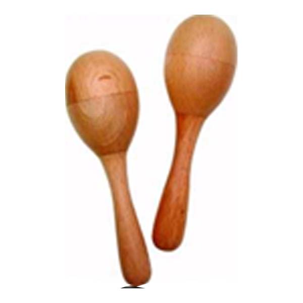Maraccas With Handle, Wooden M6