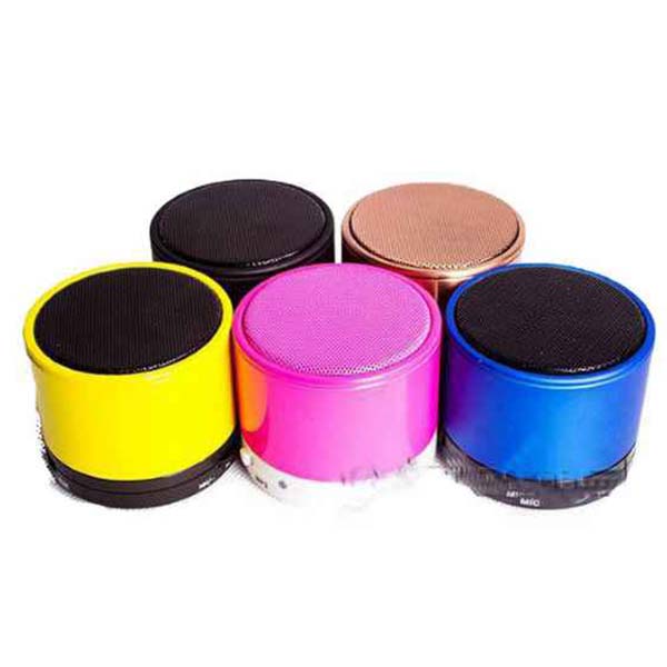 Bluetooth Speaker Tf Card+Handsfree+Fm Radio+Voice Reminding+Audio Input Bt-1 Red