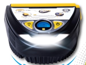 Tire Repair Kit, Inflator With Mechanical Guage, 12V DC