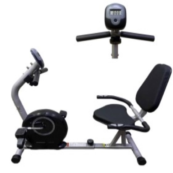Recumbent Bike, 8 Tension Control, 5 Function Computer, Adjustable Seat Position