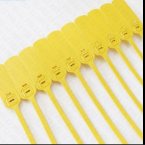 Yellow Seal Without Serial Number, Without Brand On It, 20cm Long, Pull Tight Seal