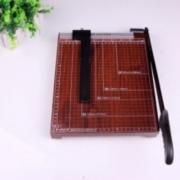 A4 Wooden Base Paper Cutter For Precise & Easy Cut 10X12 Inch