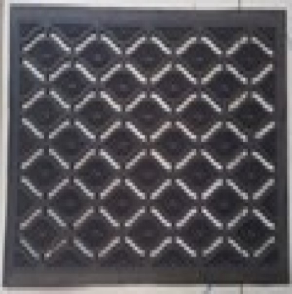 Rubber Door Mat Eye pin Design, (16 X 28) Inch (40*70Cm) (Not 14*20)