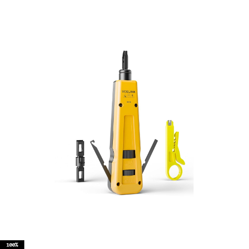 Punch Down Tool On Blister Card Yellow