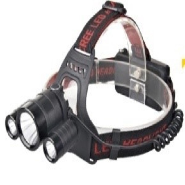 BG-RJ3000 Rechargable Led Headlamp, 3 Lights, Uses 2X18650 Lithium Battery, 300Lm, 300Meter 40*250Mm