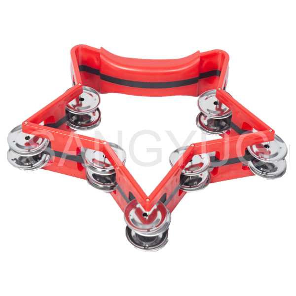 Tambourine Star Shape 7 Bell