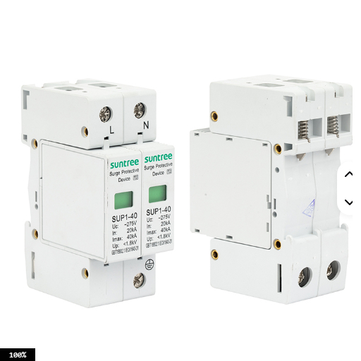 AC Surge Protective Device 1 Pole, 275V. 20-40KA, Suntree