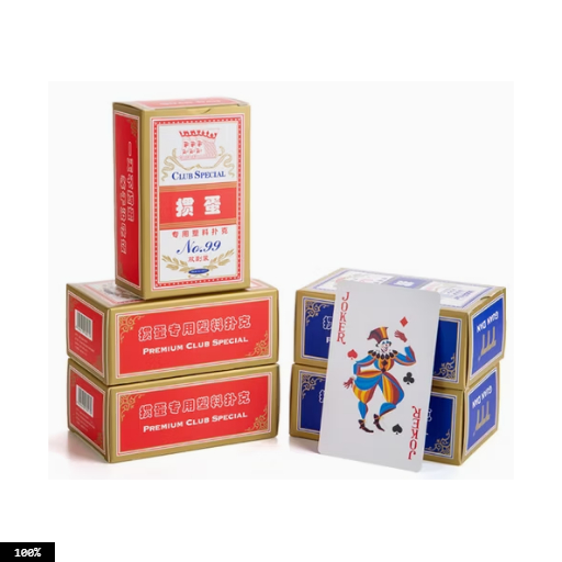 Playing Cards Red/Blue - 777