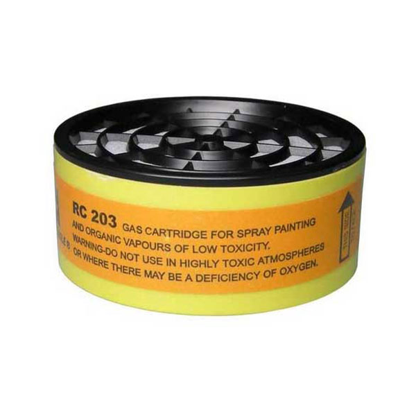 Chemical Cartridge, Protect Spray Painting And Organic Vapours Of Low Toxicity Material Pp, Inside Active Carbon