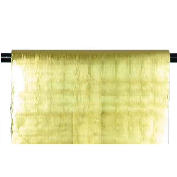 Wrapping Paper Embossed Golden Color, 60cm X 1M