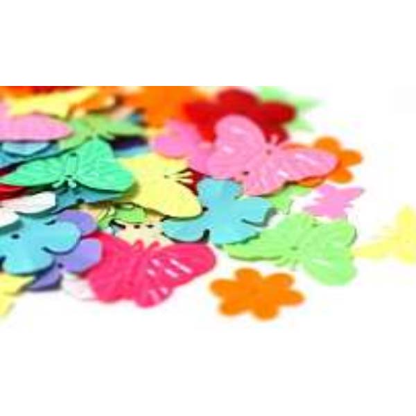 Soft Color Confetti Asstd Size, 14Gr/Pkt, Each