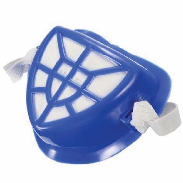 Respirator Dust Mask, W/Strap, White / Blue