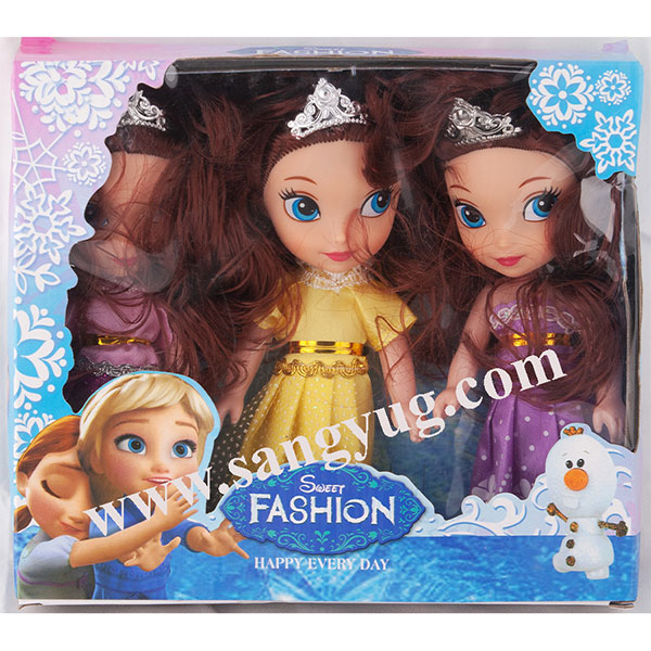 Three Dolls Sweet Fashion 6.5inch In Window Box