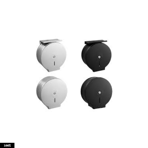 Toilet Roll Dispenser 15.7X14.8X12.5cm Round, Wall Mounted