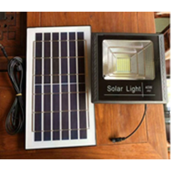 30 Watts Led Solar Flood Light, 6W Solar, Warmwhite Win Win