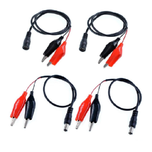 Crocodile Clip Cable To DC Jack