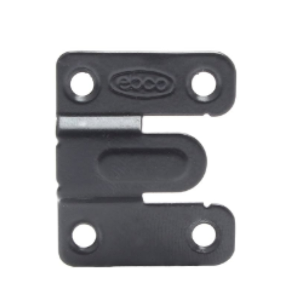 Hanger Bracket - Mini (with screws) - Black, 10kg, Ebco