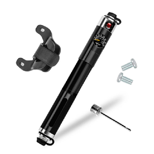 Mini Air Pump For Bicycle & Balls With Barometer