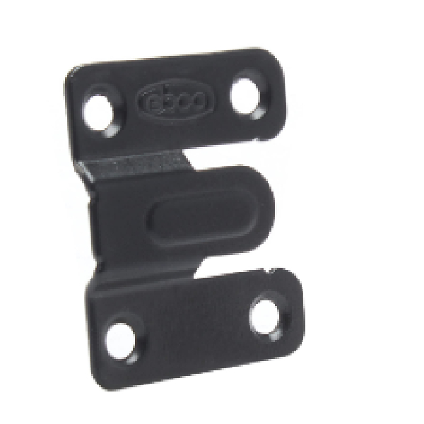 Hanger Bracket - Regular (with screws) - Black, 20kg, Ebco