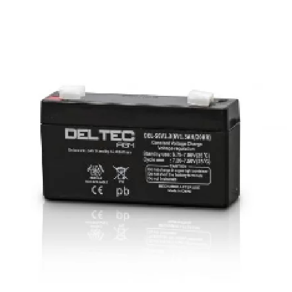 6V 1.3Ah Deep Discharge Battery Delta