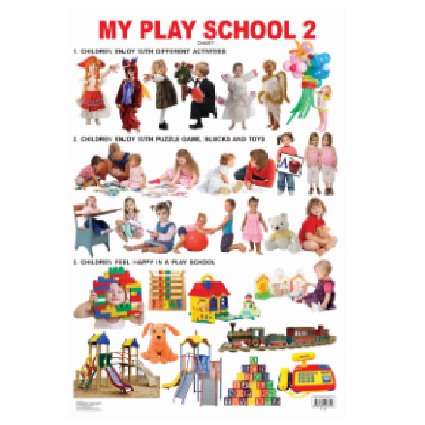 Charts My Play School 2 48X73Cm Dreamland